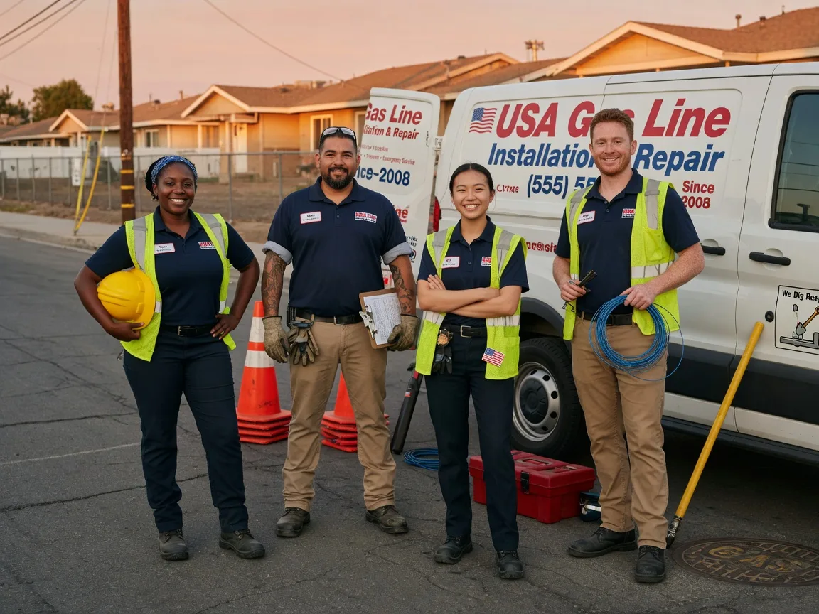 Gas Line Installation company in Easley, SC